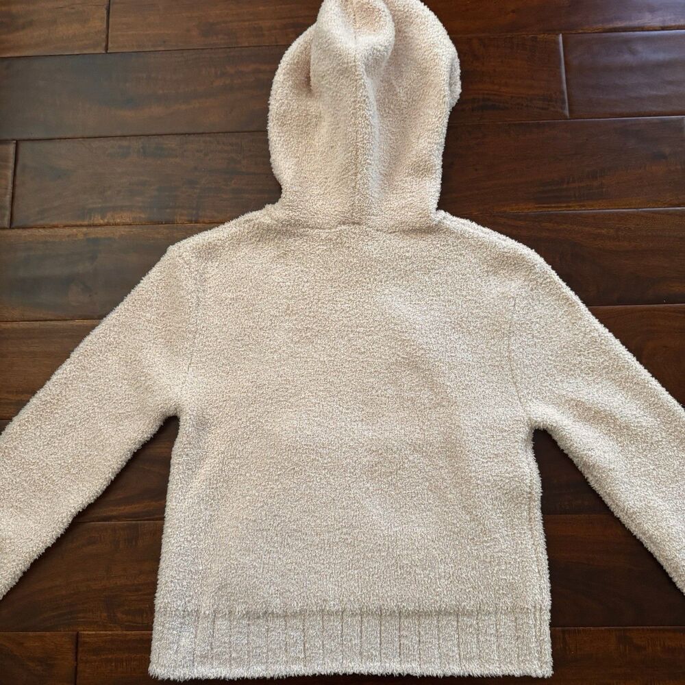 Nike Women's Plush Sherpa Hoodie in Light Pink - Picture 9 of 12